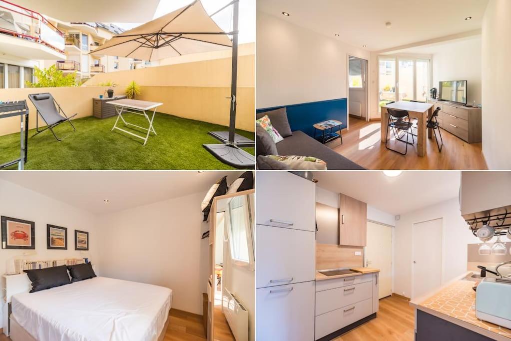 Appartement Avec Terrasse, Trestraou Perros-Guirec Exteriör bild
